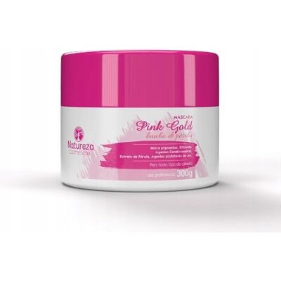 NATUREZA PINK GOLD MASKA DO WŁOSÓW - 300g NATUREZA PINK GOLD MASKA DO WŁOSÓW - 300g