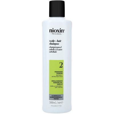 Nioxin System 2 - Szampon - Naturalne Włosy - Wypadanie - 300 Ml Nioxin System 2 - Szampon - Naturalne Włosy - Wypadanie - 300 Ml