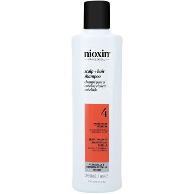 Nioxin System 4 - Szampon - Farbowane i uszkodzone włosy 300 ml Nioxin System 4 - Szampon - Farbowane i uszkodzone włosy 300 ml