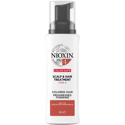 Nioxin System 4 Zagęszczające serum - Zabieg na farbowane i uszkodzone włosy Nioxin System 4 Zagęszczające serum - Zabieg na farbowane i uszkodzone włosy
