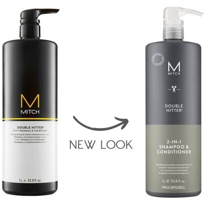 Paul Mitchell Double Hitter Szampon i Odżywka 2 w 1 - 1000 ml Paul Mitchell Double Hitter Szampon i Odżywka 2 w 1 - 1000 ml