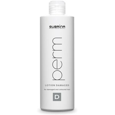 Płyn do trwałej ondulacji Subrina Perm Damage do włosów zniszczonych i farbowanych 450 ml Płyn do trwałej ondulacji Subrina Perm Damage do włosów zniszczonych i farbowanych 450 ml