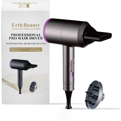 Profesjonalna suszarka do włosów Erth Skin London - Jedna Wielkość - Suszarka do Włosów Profesjonalna suszarka do włosów Erth Skin London - Jedna Wielkość - Suszarka do Włosów