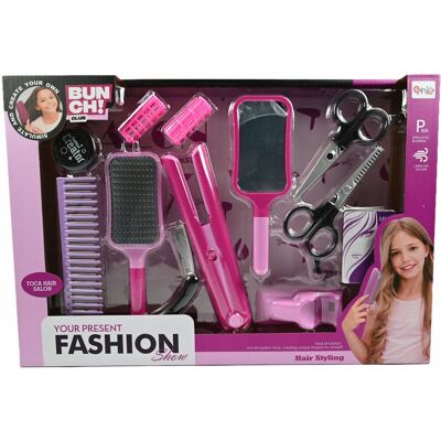 Midex Prostownica Do Włosów Zestaw Fryzjerski Dla Dzieci Salon Fryzjera Barber Midex Prostownica Do Włosów Zestaw Fryzjerski Dla Dzieci Salon Fryzjera Barber
