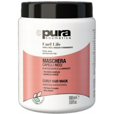 PURA Maska do włosów kręconych CURL LIFE - 1000ml PURA Maska do włosów kręconych CURL LIFE - 1000ml