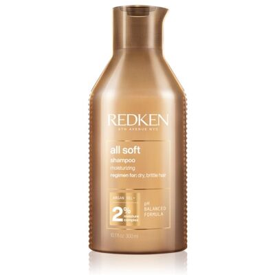 REDKEN ALL SOFT Intensywnie nawilżający szampon do włosów suchych i łamliwych 300 ml REDKEN ALL SOFT Intensywnie nawilżający szampon do włosów suchych i łamliwych 300 ml