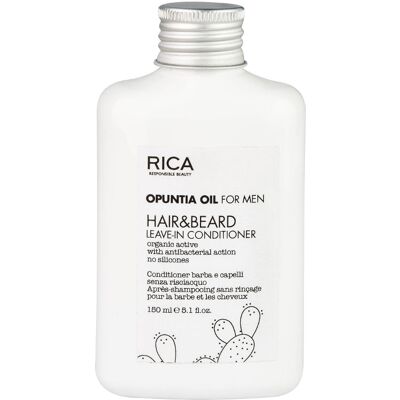 Rica Opuntia Oil for Men Hair & Beard, Odżywka nawilżająca do włosów i brody 150ml Rica Opuntia Oil for Men Hair & Beard, Odżywka nawilżająca do włosów i brody 150ml