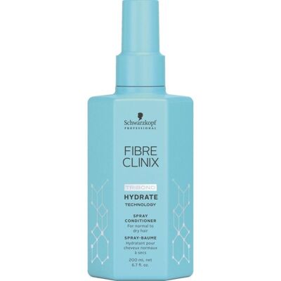 Schwarzkopf FIBRE CLINIX Hydrate Odżywka w Sprayu Nawilżająca 200 ml Schwarzkopf FIBRE CLINIX Hydrate Odżywka w Sprayu Nawilżająca 200 ml