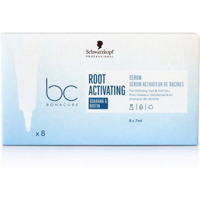 SCHWARZKOPF PROFESSIONAL BONACURE ROOT ACTIVATING SERUM Ampułki aktywujące do włosów ze skłonnością do wypadania 8 x 7 ml SCHWARZKOPF PROFESSIONAL BONACURE ROOT ACTIVATING SERUM Ampułki aktywujące do włosów ze skłonnością do wypadania 8 x 7 ml