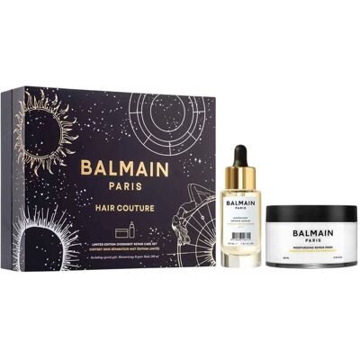 Set Balmain Professionnel: Overnight, Botanical Oils, Hair Serum, Repairing, 30 ml + Moisturizing, Hair Treatment Cream Mask, For Repairing, 200 ml Set Balmain Professionnel: Overnight, Botanical Oils, Hair Serum, Repairing, 30 ml + Moisturizing, Hair Treatment Cream Mask, For Repairing, 200 ml