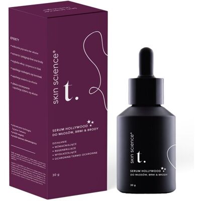 Skin Science Trichologic Serum Hollywood do Włosów Brwi i Brody 30g Skin Science Trichologic Serum Hollywood do Włosów Brwi i Brody 30g