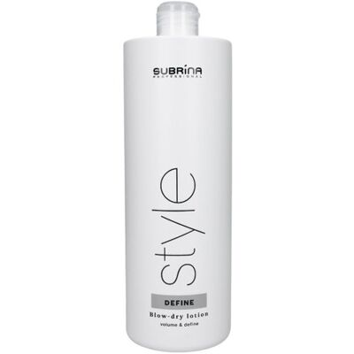 Subrina, Lotion Przyspieszający Suszenie Define Blow-dry, 1000 Ml Subrina, Lotion Przyspieszający Suszenie Define Blow-dry, 1000 Ml