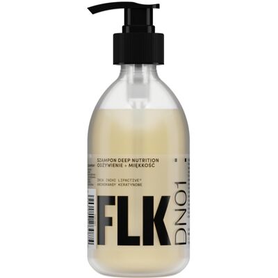 Szampon Flk Deep Nutrition Głęboko Odżywiający Do Włosów Suchych I Zniszczonych 280 Ml Szampon Flk Deep Nutrition Głęboko Odżywiający Do Włosów Suchych I Zniszczonych 280 Ml
