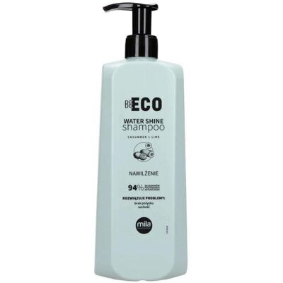 Szampon Mila Be Eco Water Shine Shampoo Nawilżenie 900 Ml Szampon Mila Be Eco Water Shine Shampoo Nawilżenie 900 Ml