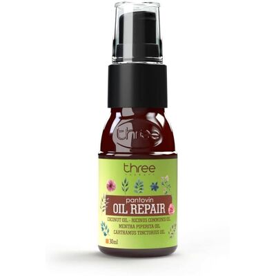 Inny producent Three Pantovin Oil Repair Olejek Nawilżająco-Odbudowujący Włosy, Zawiera Olej Arganowy i Ojon 30ml Inny producent Three Pantovin Oil Repair Olejek Nawilżająco-Odbudowujący Włosy, Zawiera Olej Arganowy i Ojon 30ml