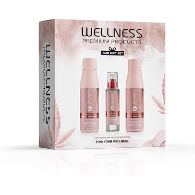 WELLNESS PREMIUM PRODUCTS VolumePLEX zestaw nawilżający do włosów cienkich (szampon 500ml odżywka 500ml olejek 100ml) WELLNESS PREMIUM PRODUCTS VolumePLEX zestaw nawilżający do włosów cienkich (szampon 500ml odżywka 500ml olejek 100ml)