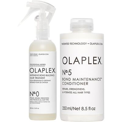 Zestaw Olaplex No. 0 + No. 5 – Odbudowujący i regenerujący do włosów Zestaw Olaplex No. 0 + No. 5 – Odbudowujący i regenerujący do włosów