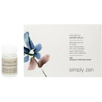 Zestaw, Simply Zen, Detoxifying, Serum do skóry głowy bez spłukiwania, Na detoks, 12 szt, 5 ml Zestaw, Simply Zen, Detoxifying, Serum do skóry głowy bez spłukiwania, Na detoks, 12 szt, 5 ml