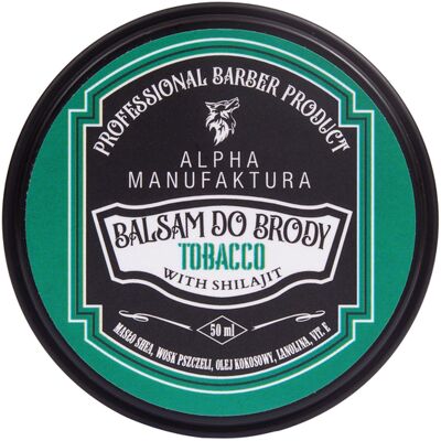 Manufaktura Balsam Do Brody Tobacco 50ml Waniliowy Alpha Barberia Manufaktura Balsam Do Brody Tobacco 50ml Waniliowy Alpha Barberia