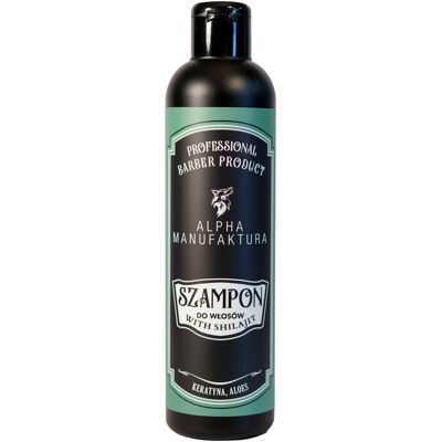 Manufaktura Szampon Do Włosów 250ml Keratyna Aloes Alpha Barberia Manufaktura Szampon Do Włosów 250ml Keratyna Aloes Alpha Barberia