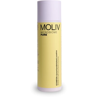 Moliv Microbiome Pure, Szampon Z Żywymi Probiotykami W Pudrze, 120 G Moliv Microbiome Pure, Szampon Z Żywymi Probiotykami W Pudrze, 120 G