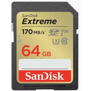 SanDisk Karta pamięci SANDISK Extreme SDSDXV2-064G-GNCIN, microSDXC, RescuePRO Deluxe 64 GB