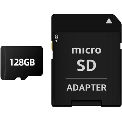 Bezmarkowe Bardzo dobra szybka karta micro sd 128GB jako pamięć wewnętrzna z adapterem Bezmarkowe Bardzo dobra szybka karta micro sd 128GB jako pamięć wewnętrzna z adapterem