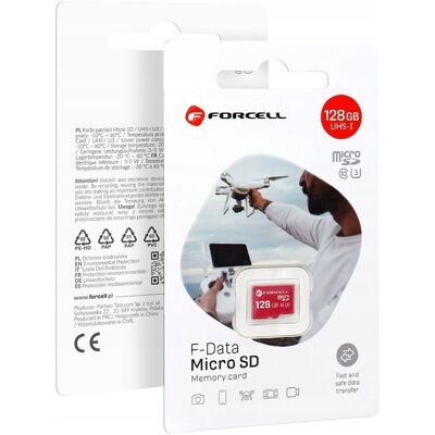 Inny producent FORCELL F-DATA karta pamięci 128GB UHS-I U3 class 10 Inny producent FORCELL F-DATA karta pamięci 128GB UHS-I U3 class 10