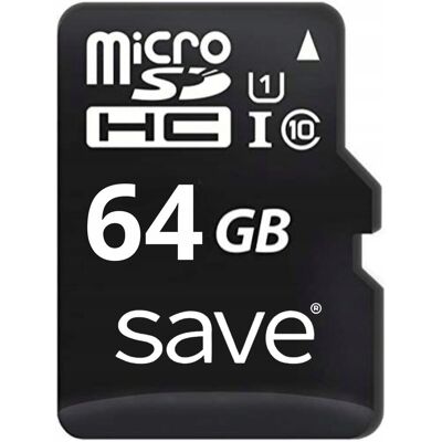 KARTA PAMIĘCI 64 GB Save MICRO SD KARTA PAMIĘCI 64 GB Save MICRO SD