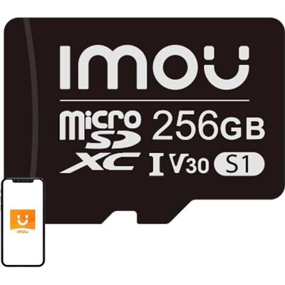 Karta microSD Imou 256 GB - Czarna - Karta pamięci Karta microSD Imou 256 GB - Czarna - Karta pamięci