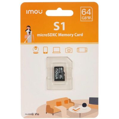 Karta Pamięci Imou Micro Sd St2-64-S1 64Gb Karta Pamięci Imou Micro Sd St2-64-S1 64Gb