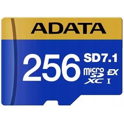 Inny producent Karta pamięci microSDXC Adata 256GB SD7.1 UD256GEX3L1-C Inny producent Karta pamięci microSDXC Adata 256GB SD7.1 UD256GEX3L1-C