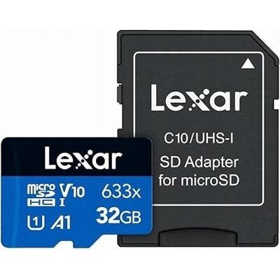 Inny producent Karta pamięci microSDXC Lexar 32GB UHS-I/W/A LMSBLPL032G-BNANG Inny producent Karta pamięci microSDXC Lexar 32GB UHS-I/W/A LMSBLPL032G-BNANG