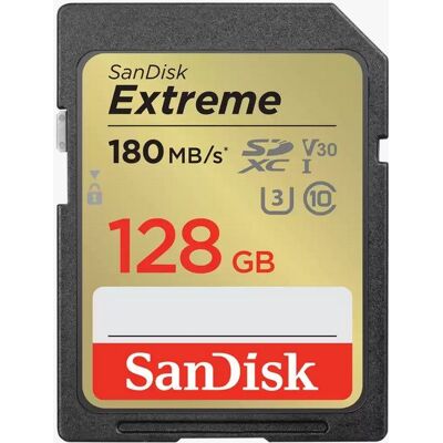 Karta pamięci SANDISK Extreme SDSDXVA-128G-GNCIN, RescuePRO Deluxe 128 GB Karta pamięci SANDISK Extreme SDSDXVA-128G-GNCIN, RescuePRO Deluxe 128 GB