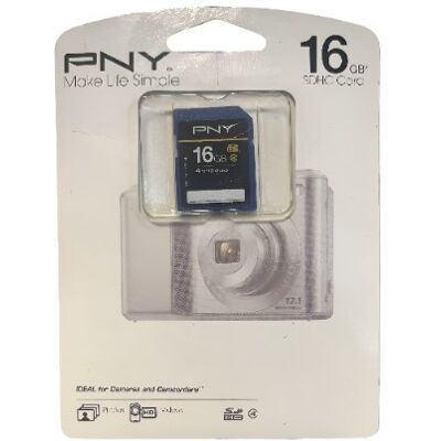 PNY SD16GBHC4OPTIMA-EF SDHC 16GB Class4 18Mb/s SD / SDHC PNY SD16GBHC4OPTIMA-EF SDHC 16GB Class4 18Mb/s SD / SDHC