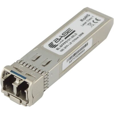 Base Link Moduł SFP+ LR 1x10Gbps LC SM TX: 1310nm 20km do Qnap/Synology Base Link Moduł SFP+ LR 1x10Gbps LC SM TX: 1310nm 20km do Qnap/Synology