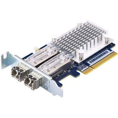 Qnap QXP-16G2FC Dwuportowa karta rozszerzeń 5 generacji Fibre Channel 16Gb z urządzeniami nadawczo-odbiorczymi SFP+ Qnap QXP-16G2FC Dwuportowa karta rozszerzeń 5 generacji Fibre Channel 16Gb z urządzeniami nadawczo-odbiorczymi SFP+