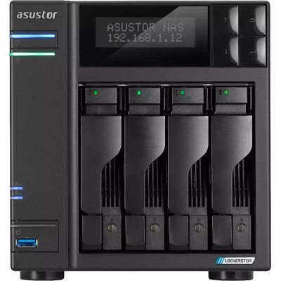 Asustor Lockerstor 4 Gen 2 As6704t V2 4-Bay Intel N5105 4gb Ram Ddr4 4x M.2 Asustor Lockerstor 4 Gen 2 As6704t V2 4-Bay Intel N5105 4gb Ram Ddr4 4x M.2