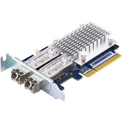 Qnap Qxp-16g2fc Dwuportowa Karta Rozszerzeń 5 Generacji Fibre Channel 16gb Z Urządzeniami Nadawczo-Odbiorczymi Sfp+ Qnap Qxp-16g2fc Dwuportowa Karta Rozszerzeń 5 Generacji Fibre Channel 16gb Z Urządzeniami Nadawczo-Odbiorczymi Sfp+
