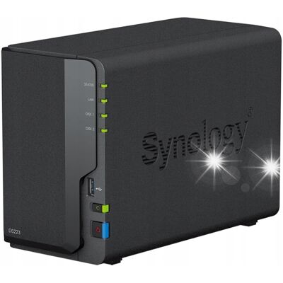 Inny producent Serwer NAS DS223 2x0HDD 2GB 4x1.7Ghz 1xGbE 3xUSB Inny producent Serwer NAS DS223 2x0HDD 2GB 4x1.7Ghz 1xGbE 3xUSB