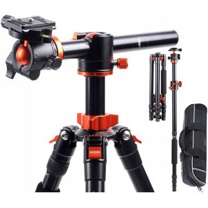 K&F; Concept Kf Statyw Fotograficzny Pro + Głowica + Monopod T K&F; Concept Kf Statyw Fotograficzny Pro + Głowica + Monopod T