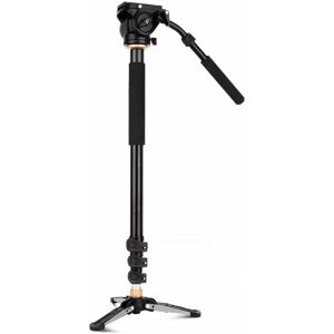 Monopod z nóżkami i głowicą 2D z rączką MITOYA 205cm Monopod z nóżkami i głowicą 2D z rączką MITOYA 205cm