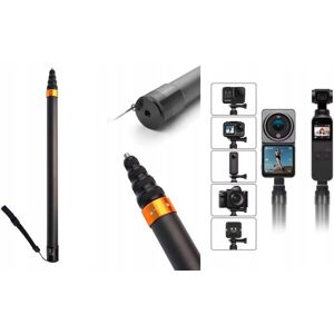 Inny producent Selfie-stick 2,9m z włókna węglowego kijek do kamer sportowych GoPro DJI Inny producent Selfie-stick 2,9m z włókna węglowego kijek do kamer sportowych GoPro DJI