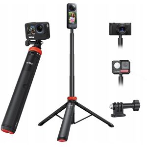 Inny producent Statyw Do Telefonu Aparatu Kamery Wysoki 132cm + Adapter Gopro / Gwint 1.4' / Uurig / Tp-03 / A0009 Inny producent Statyw Do Telefonu Aparatu Kamery Wysoki 132cm + Adapter Gopro / Gwint 1.4' / Uurig / Tp-03 / A0009