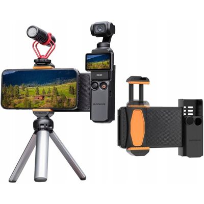 Mocowanie Uchwyt Na Dji Osmo Pocket 3 Do Telefonu Telefon + Iso + Schowek / Op3-ad744-d Mocowanie Uchwyt Na Dji Osmo Pocket 3 Do Telefonu Telefon + Iso + Schowek / Op3-ad744-d