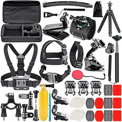 Neewer Zestaw 50 Akcesoriów W 1 Do Gopro Hero Neewer Zestaw 50 Akcesoriów W 1 Do Gopro Hero