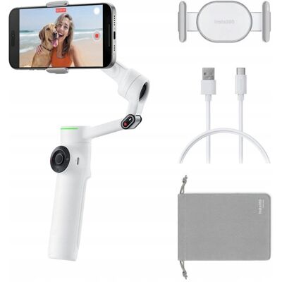 Microsoft Stabilizator Insta360 Flow 2 Pro Ai Tracker Bundle (Biały) Microsoft Stabilizator Insta360 Flow 2 Pro Ai Tracker Bundle (Biały)
