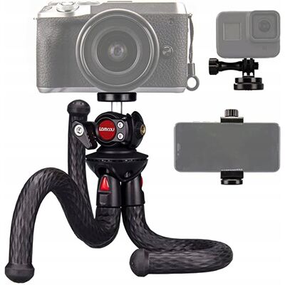 Lammcou - Elastyczny Statyw do Kamery - Octopus Gorillapod - 4 w 1 - Statyw Lammcou - Elastyczny Statyw do Kamery - Octopus Gorillapod - 4 w 1 - Statyw