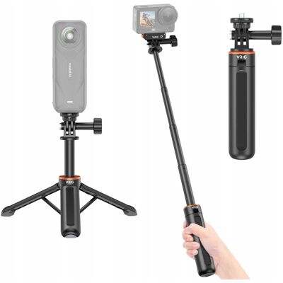Inny producent Statyw Kijek Selfie Stick Grip 3w1 Do Gopro Insta360 Dji Xiaomi Sjcam 1/4'' / Ac-81 Inny producent Statyw Kijek Selfie Stick Grip 3w1 Do Gopro Insta360 Dji Xiaomi Sjcam 1/4'' / Ac-81