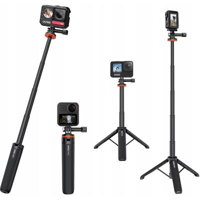 Statyw Monopod Grip Do Kamery Gopro Sjcam Xiaomi Dji Insta360 / 51cm Vrig / Tp-08 / A0040 Statyw Monopod Grip Do Kamery Gopro Sjcam Xiaomi Dji Insta360 / 51cm Vrig / Tp-08 / A0040